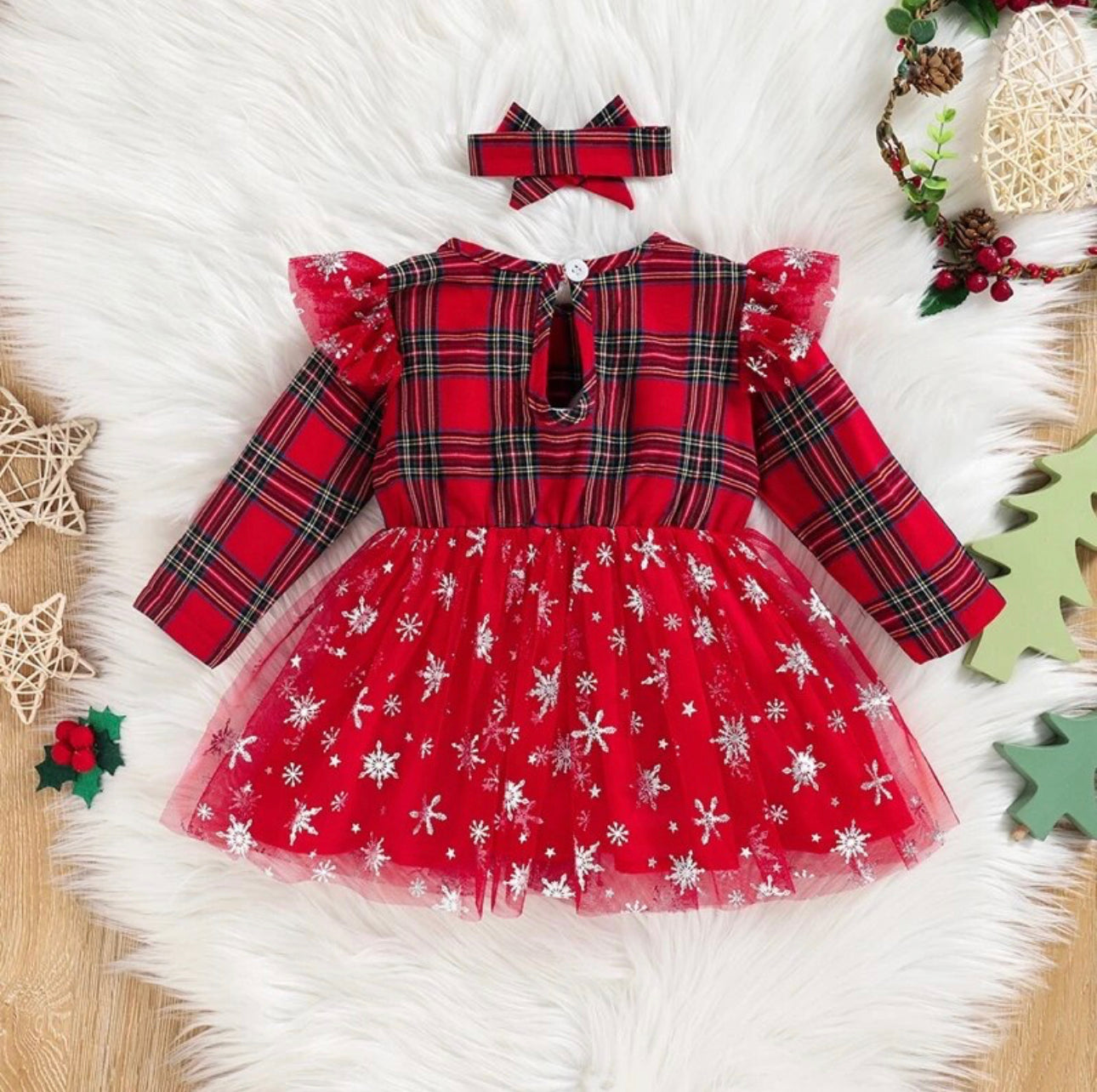 Luella Let it Snow Dress