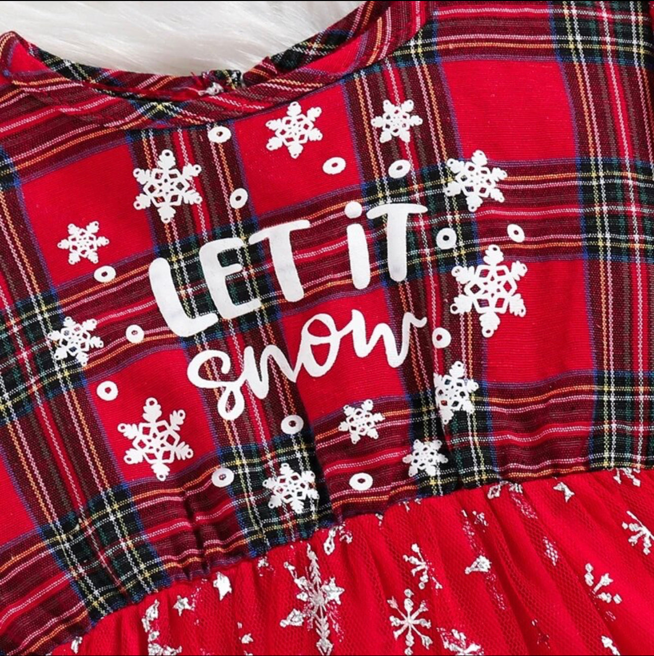 Luella Let it Snow Dress