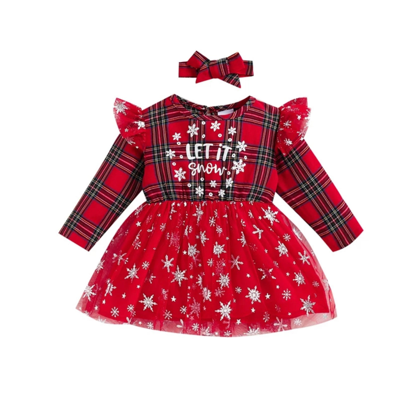 Luella Let it Snow Dress